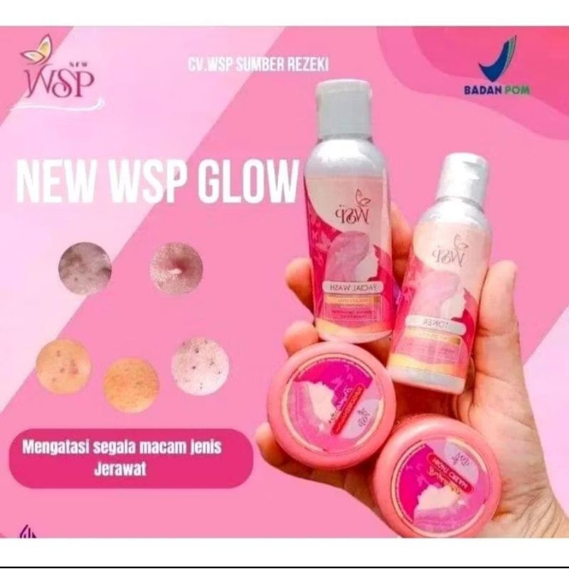 WSP GLOW SKINCARE ORIGINAL 100% BPOM/ WSP GLOW/ CREAM WSP GLOW