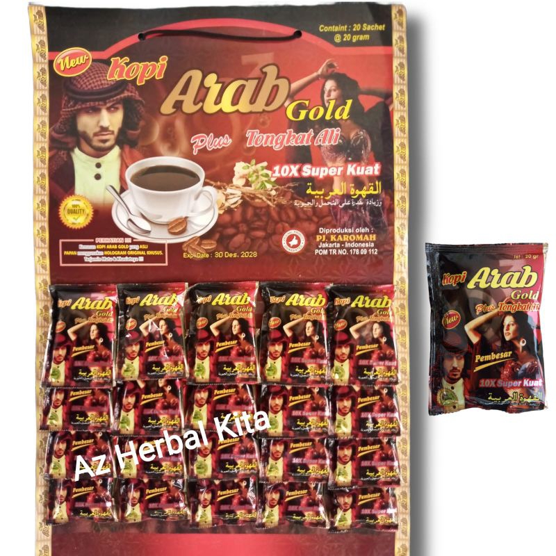 

Kopi Arab 1 Hanger Isi 20 Sachet