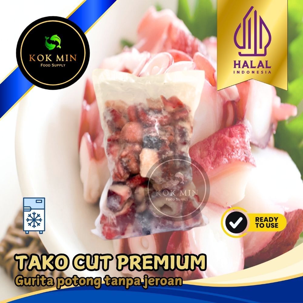 

Tako Cut Premium / Gurita Potong Premium - 250 gram