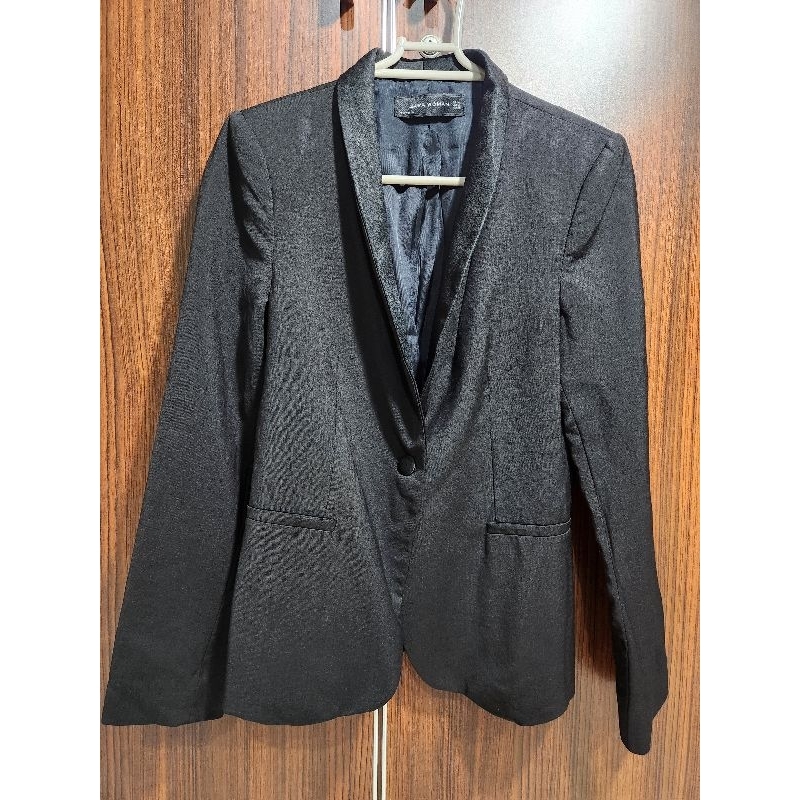 preloved jas blazer zara hitam