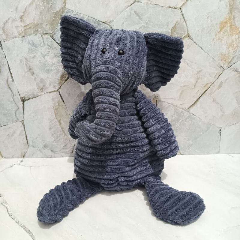 Boneka Jellycat Cordy Roy Corduroy Elephant Original Vintage