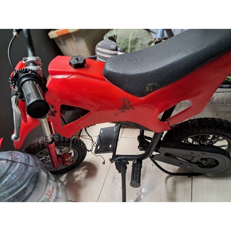 rangka motor mini trail
