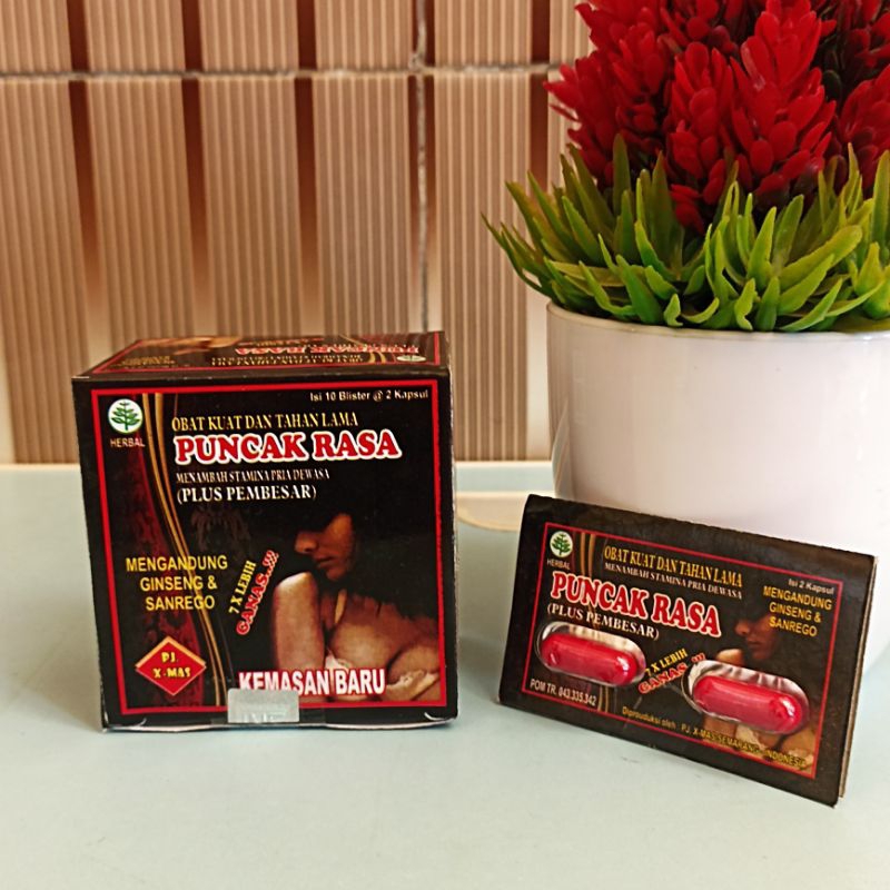 VITALITAS PRIA DEWASA OBAT KUAT PUNCAK RASA (1 BOX ISI 10 SACHET) OBAT TAHAN LAMA  NUTRISI PLUS PRIA