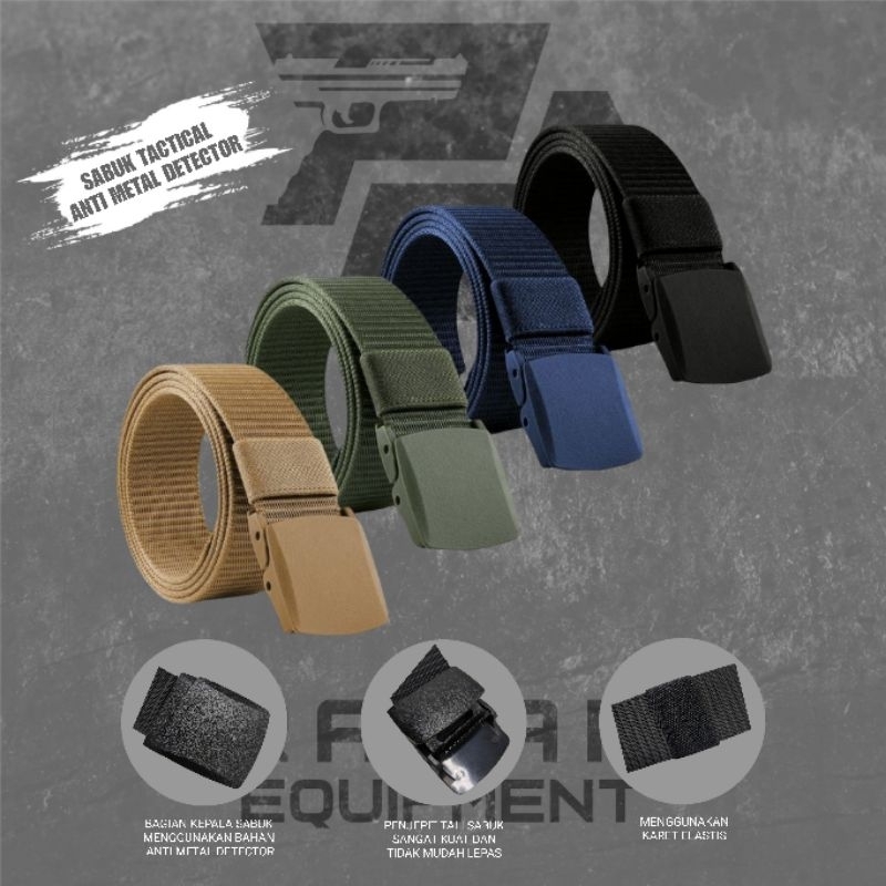 SABUK TACTICAL / SABUK TACTICAL AMD / SABUK ANTI METAL DETECTOR