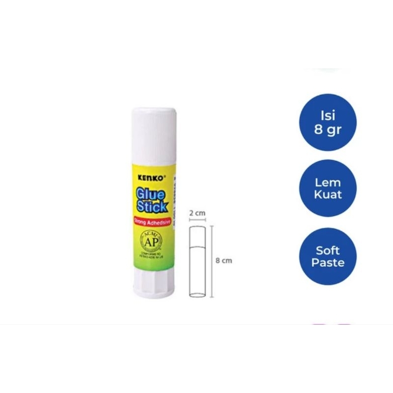 

KENKO GLUE STICK / KENKO LEM BATANG 8 Gr
