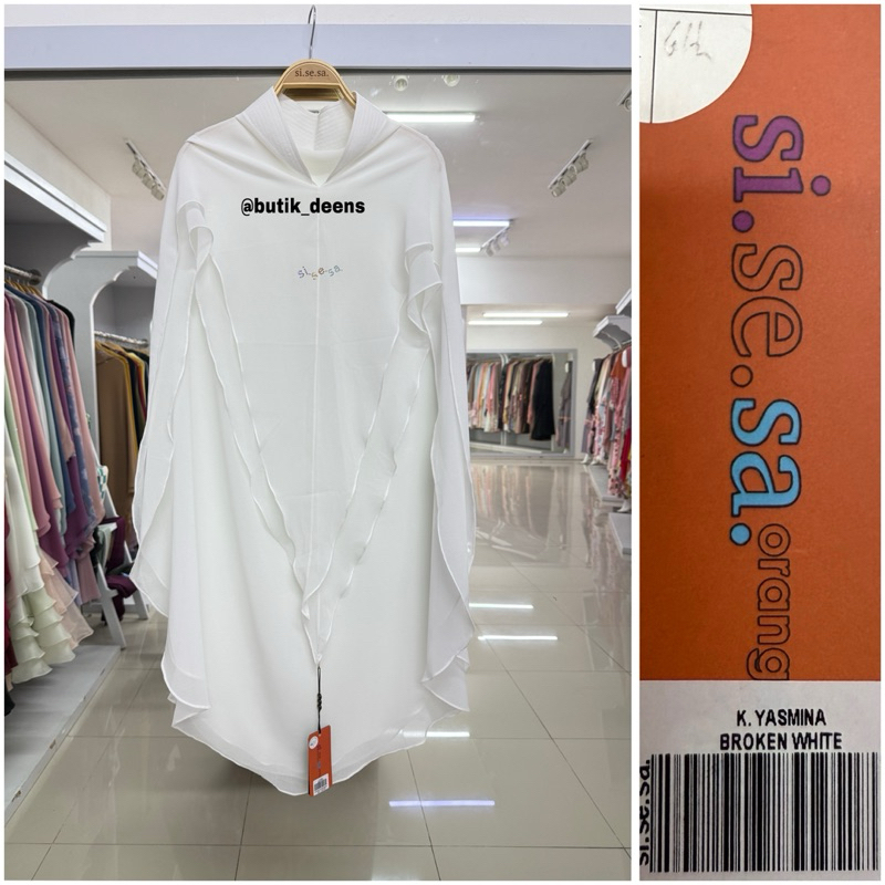 sisesa khimar yasmina broken white