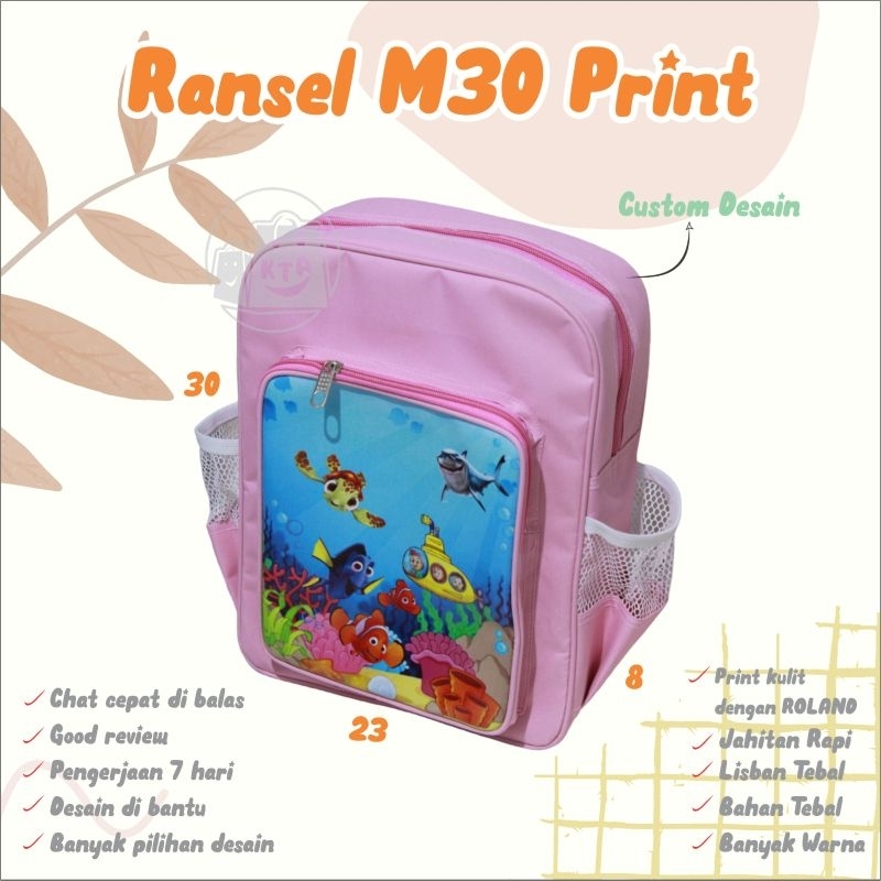 

❤️asemka77❤️GOODIE BAG ULTAH ANAK CUSTOM TAS RANSEL M30