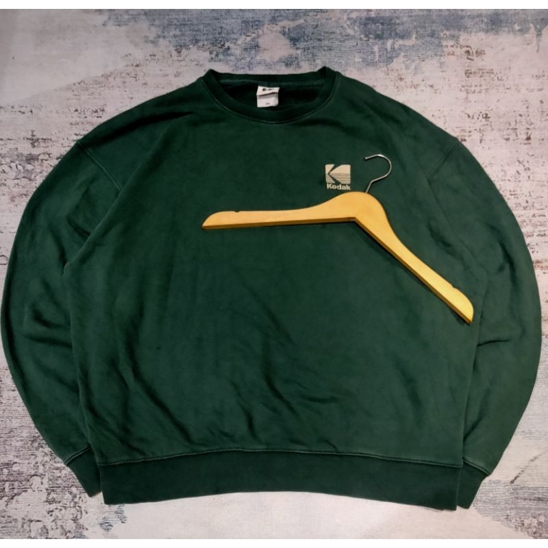 crewneck Kodak original sekond hijau botol