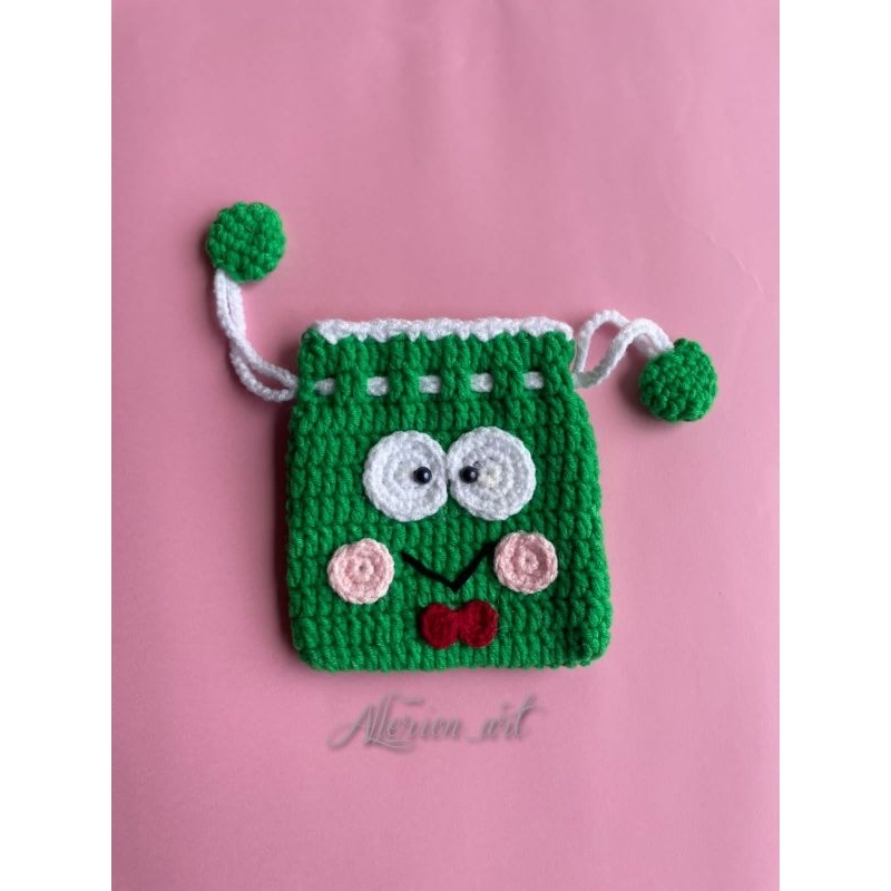 Dompet koin rajut Dompet koin karakter Rajutan souvenir handmade