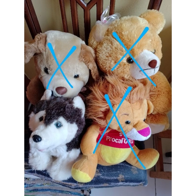 PRELOVED BONEKA SERIGALA