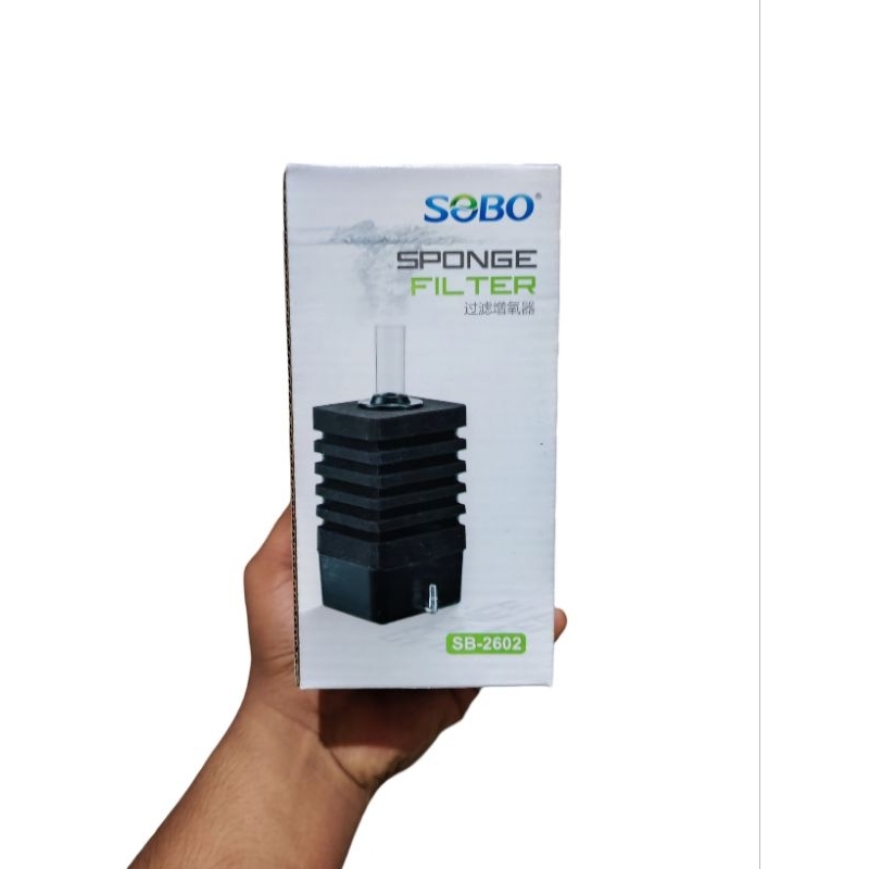 Sponge Filter SOBO SB-2602 Biofoam Filter Air Aquarium