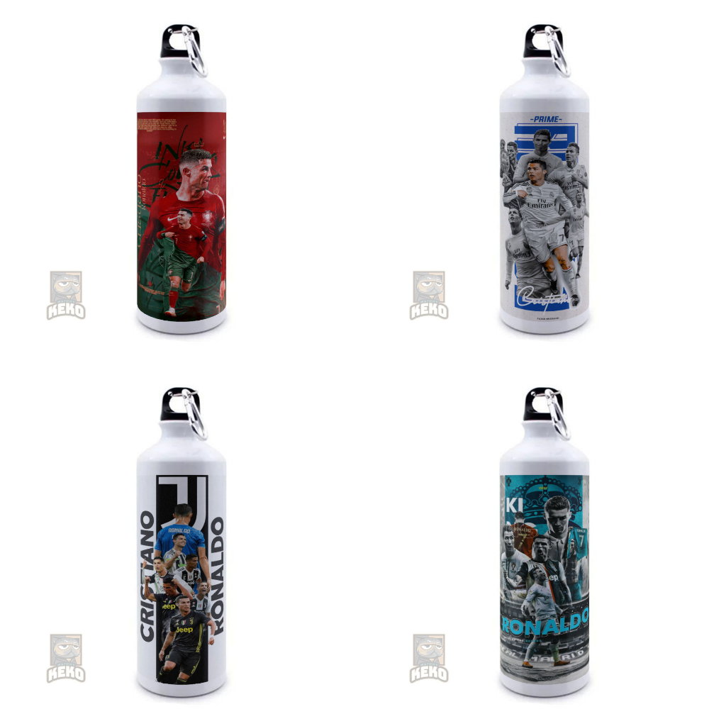 Botol Sport CR7 Cristiano Ronaldo Goat Portugal