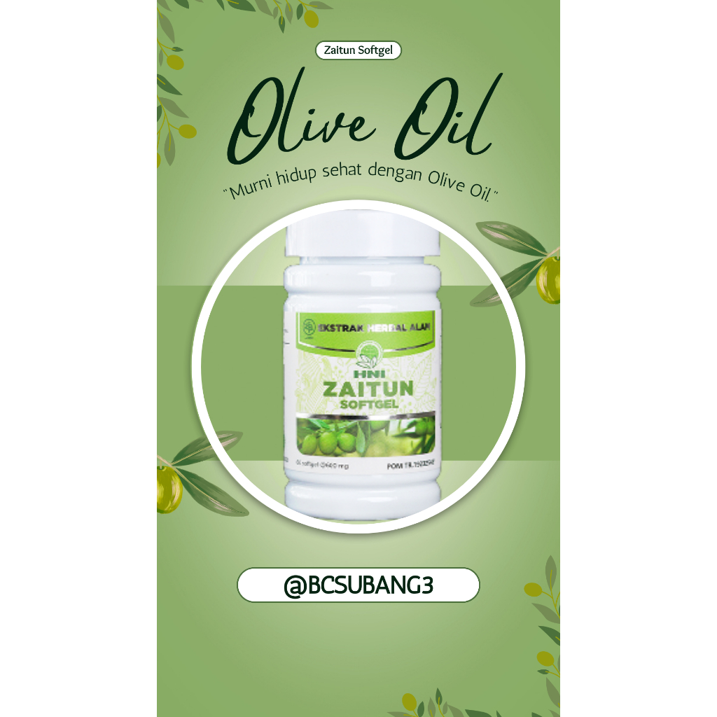 Zaitun Softgel | HNI HPAI