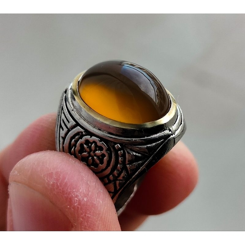 Chalcedony extrajoss anggur solar bukan bacan safir ruby opal giok sku 200