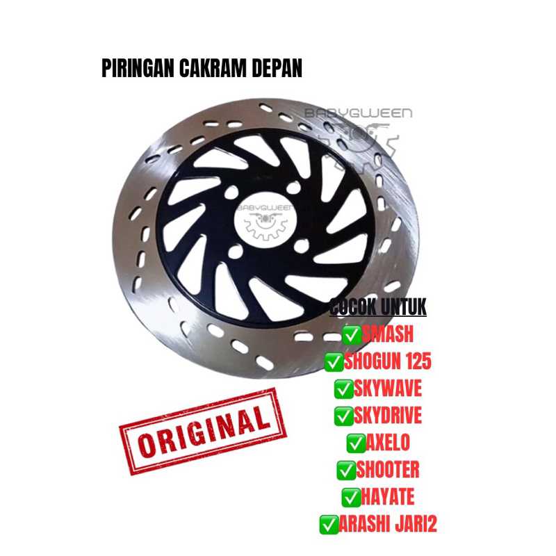 PIRINGAN CAKRAM SMASH SHOGUN SKYWAVE SKYDRIVE AXELO SHOOTER