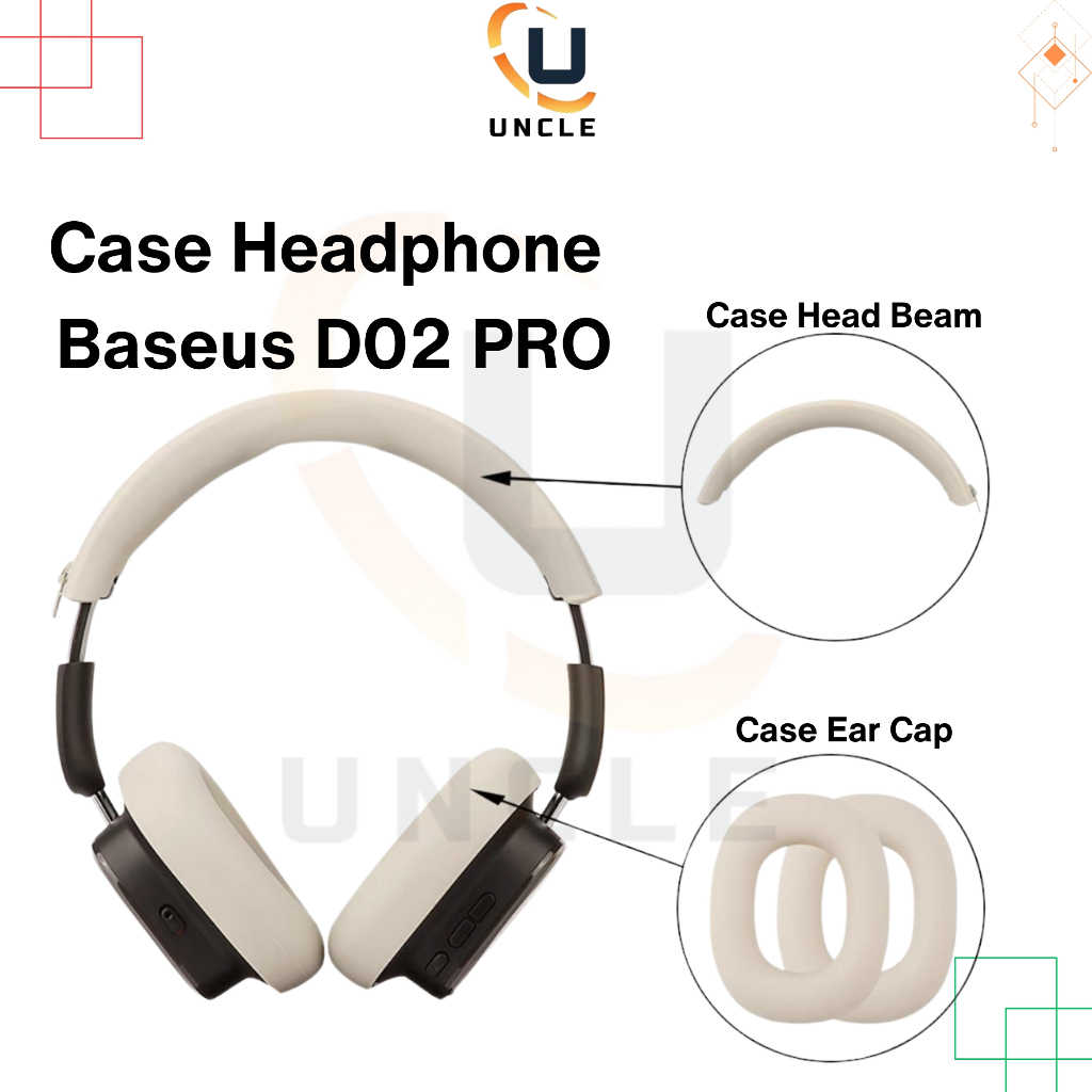 Case Casing Cover Silicone Protective Headphone Baseus D02 Pro Uncle.id