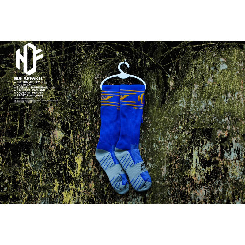 KAOS KAKI BOLA / FUTSAL NDF BIRU