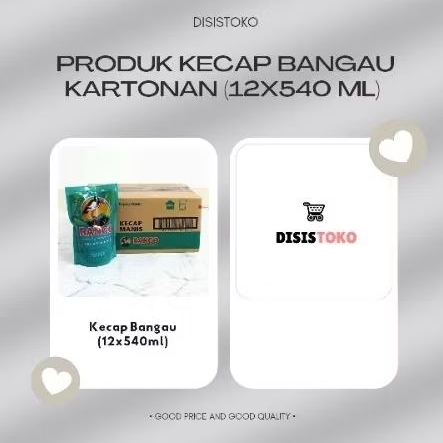 

Kecap Bango Kemasan 540 Ml Kartonan (12x540ml)