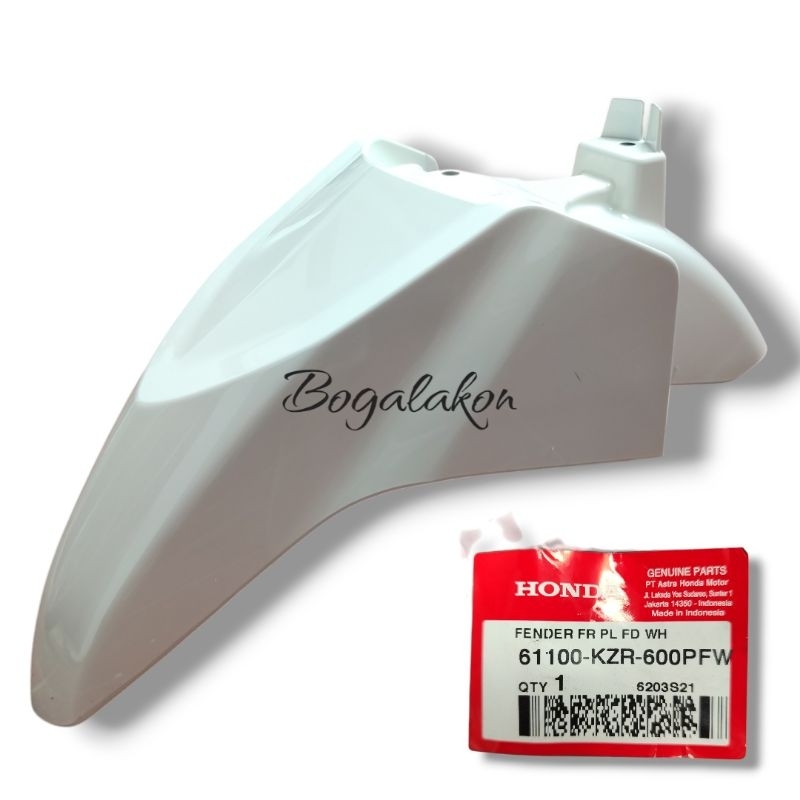 Spakbor slebor depan vario 125 bohlam kzr putih original ahm 61100kzr600pfw