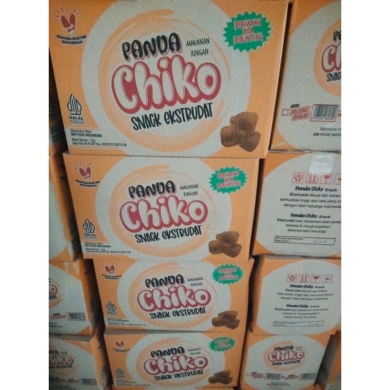 

SNACK CHIKI CHIKO PANDA ISI 40 PCS BERHADIAH