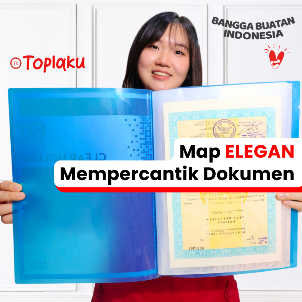 

Dokumen Keeper Ijazah Tempat Dokumen Penting Kerja Plastik Anti Air F4 60 File Clear Holder