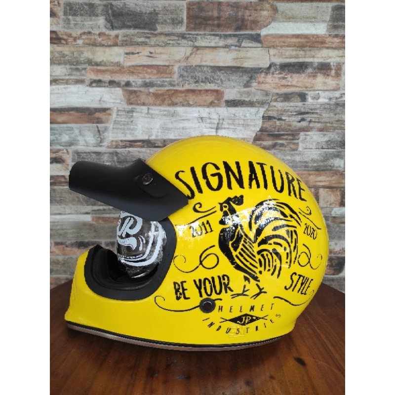 HELM JPX SIGNATURE SG05 BLACK DOFF
