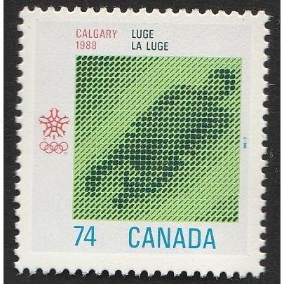 

A 11371 SATU BUAH PRANGKO CANADA NOMINAL 74C TEMA OLIMPIADE CALGARY 1988 DENGAN KONDISI BELUM ADA CAP