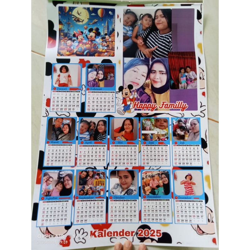 

Cetak kalender Free foto sendiri