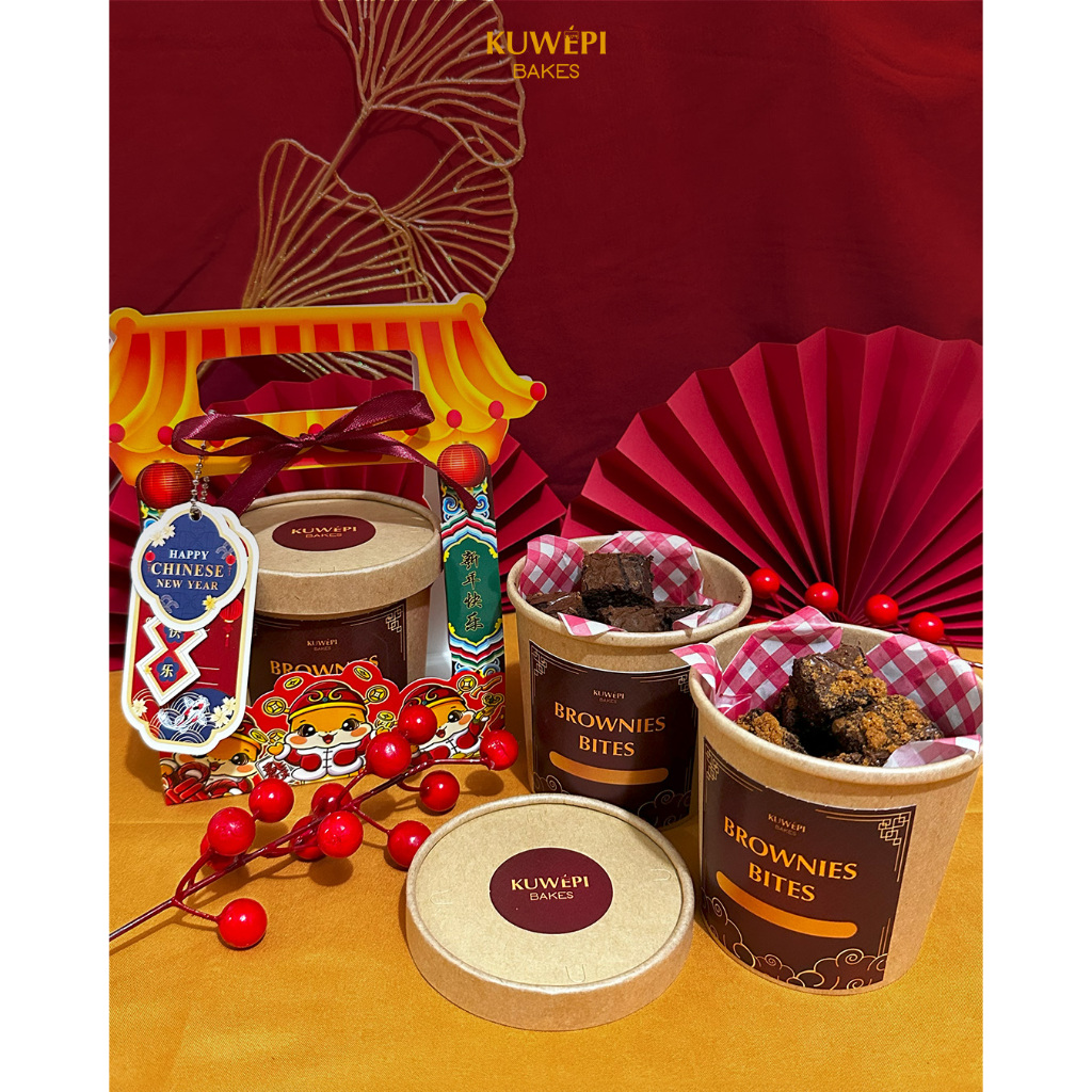 

HAMPERS IMLEK | CNY | FUDGY BROWNIES MINI BITES
