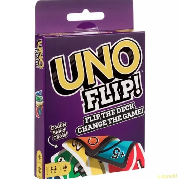 Real Promotion MAINAN KARTU UNO FLIP MAINAN KARTU UNO FUN GAMES FLIP