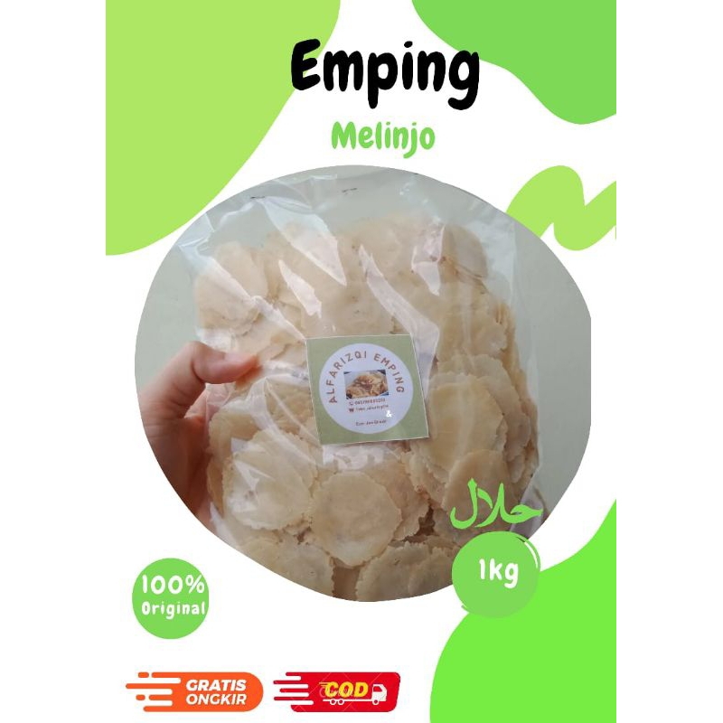 

Emping Melinjo Tipis 1 kg Asli Khas Limpung (ukuran kecil)