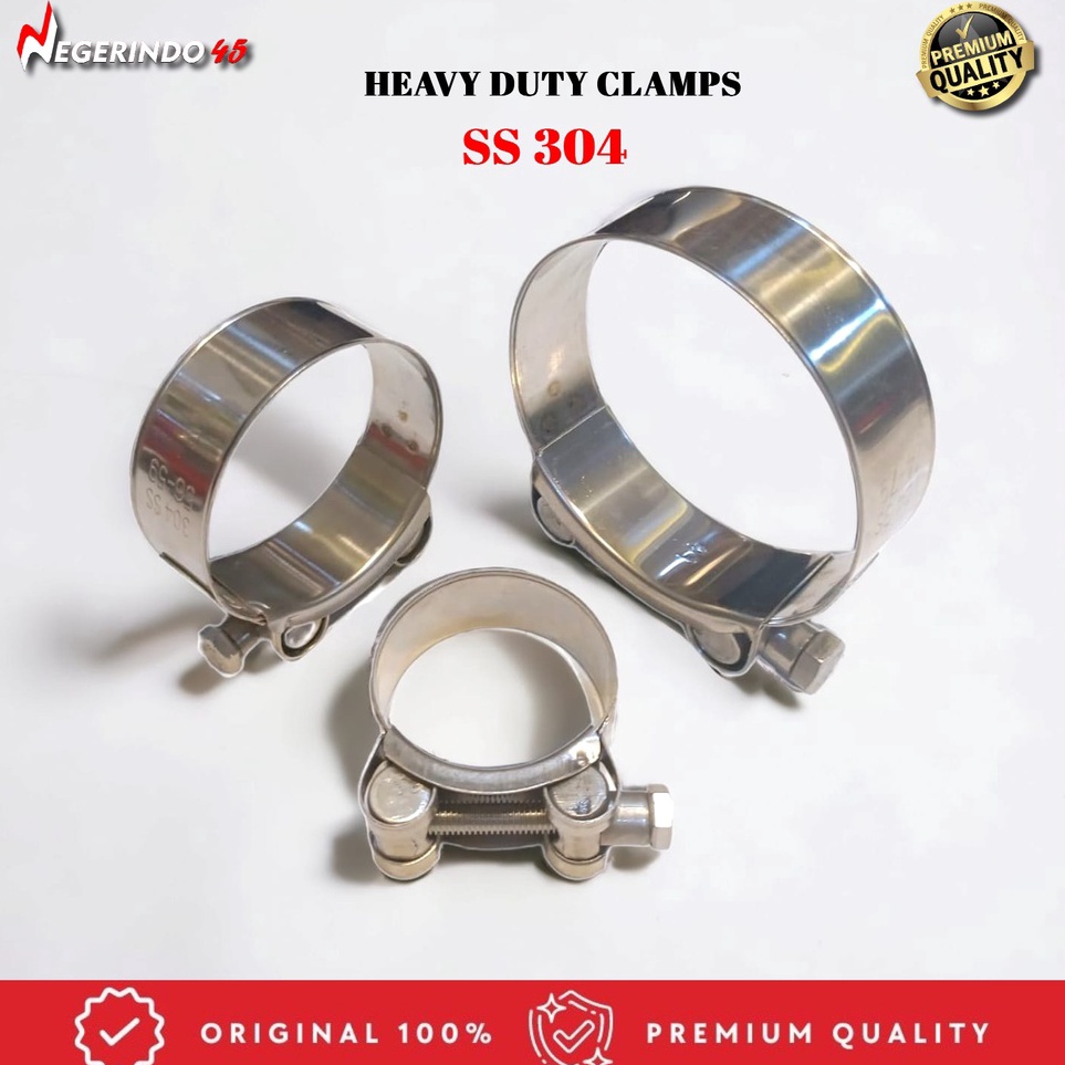 Baru Hemat  IPW CLAMPS SUPERIOR SS 34 443  4447  4851  HEAVY DUTY CLAMPS  KLEM MIKALOR SUPERIOR KLEM