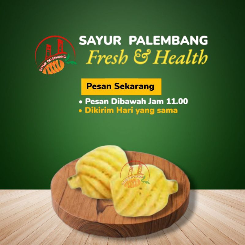 

Nanas Kupas 1Buah - Sayur Palembang