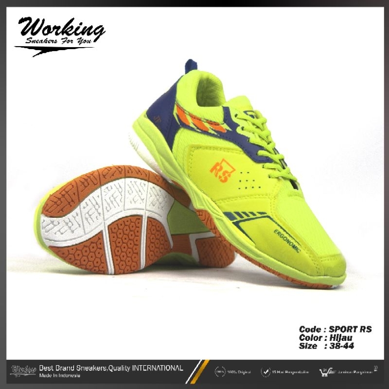 SEPATU OLAHRAGA SPORT RS / SEPATU LOKAL WORKING RS
