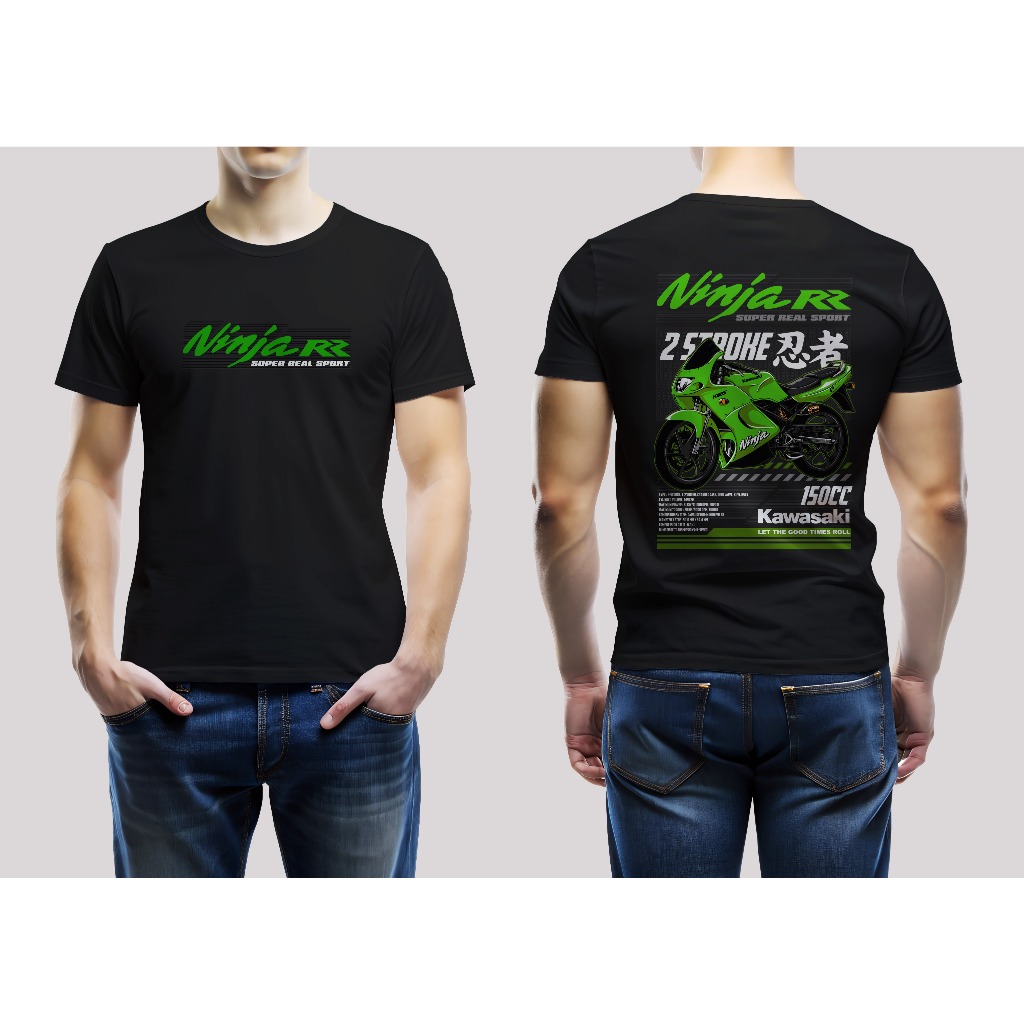 kaos motor, kaos ninja RR, kaos komunitas, Ninja 150RR