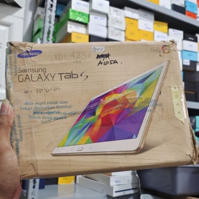 Dus Box ORI Copotan Samsung Galaxy Tab S 10inc