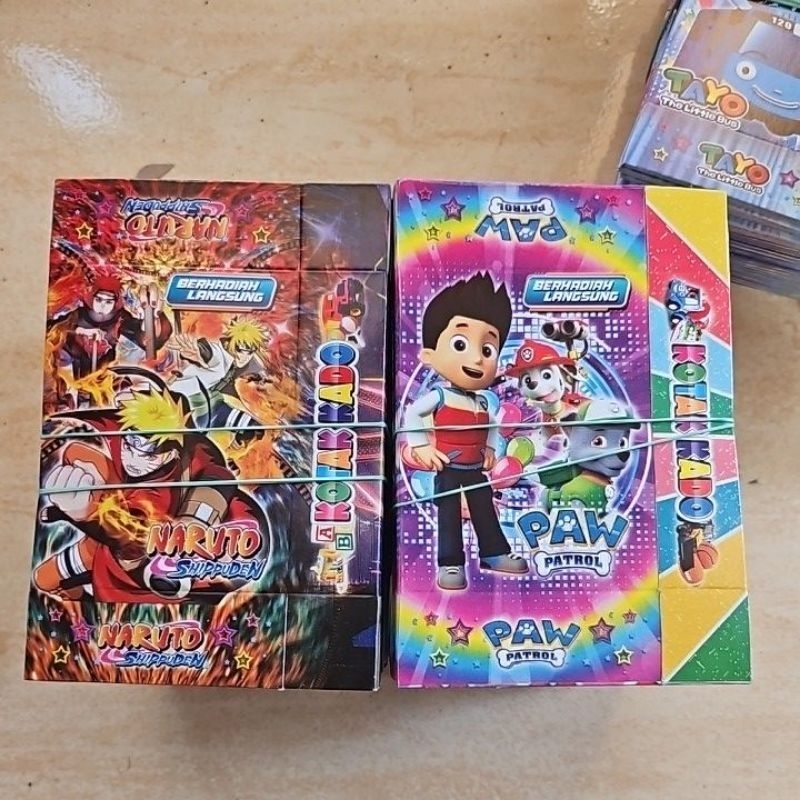 

50 pcs kotak kado 7 x 9 x 2,5cm / kado kadoan kosong sedang untuk hadiah / kotak kado mainan / kado kadoan murah