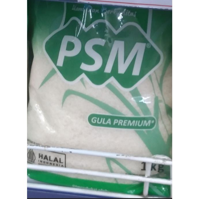 

Gula pasir 1 kg Premium PSM