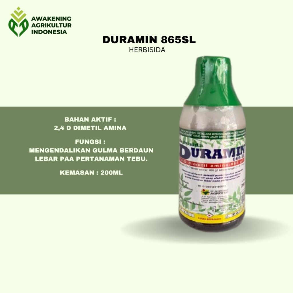 DURAMIN 865SL HERBISIDA 200ml