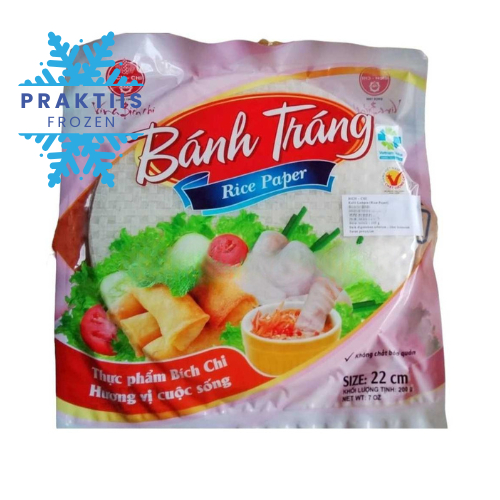 

BANH TRANG RICE PAPER 200GR ISI 60 LEMBAR 22 CM / KULIT LUMPIA VIETNAM