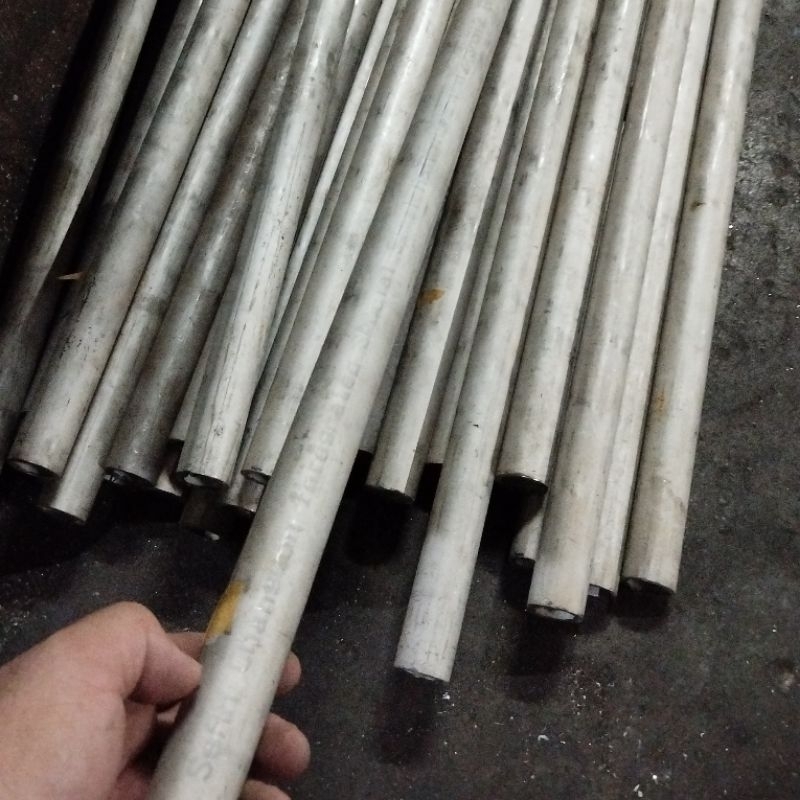 pipa stainless 316 od 25mm tebal 3mm panjang 1meter