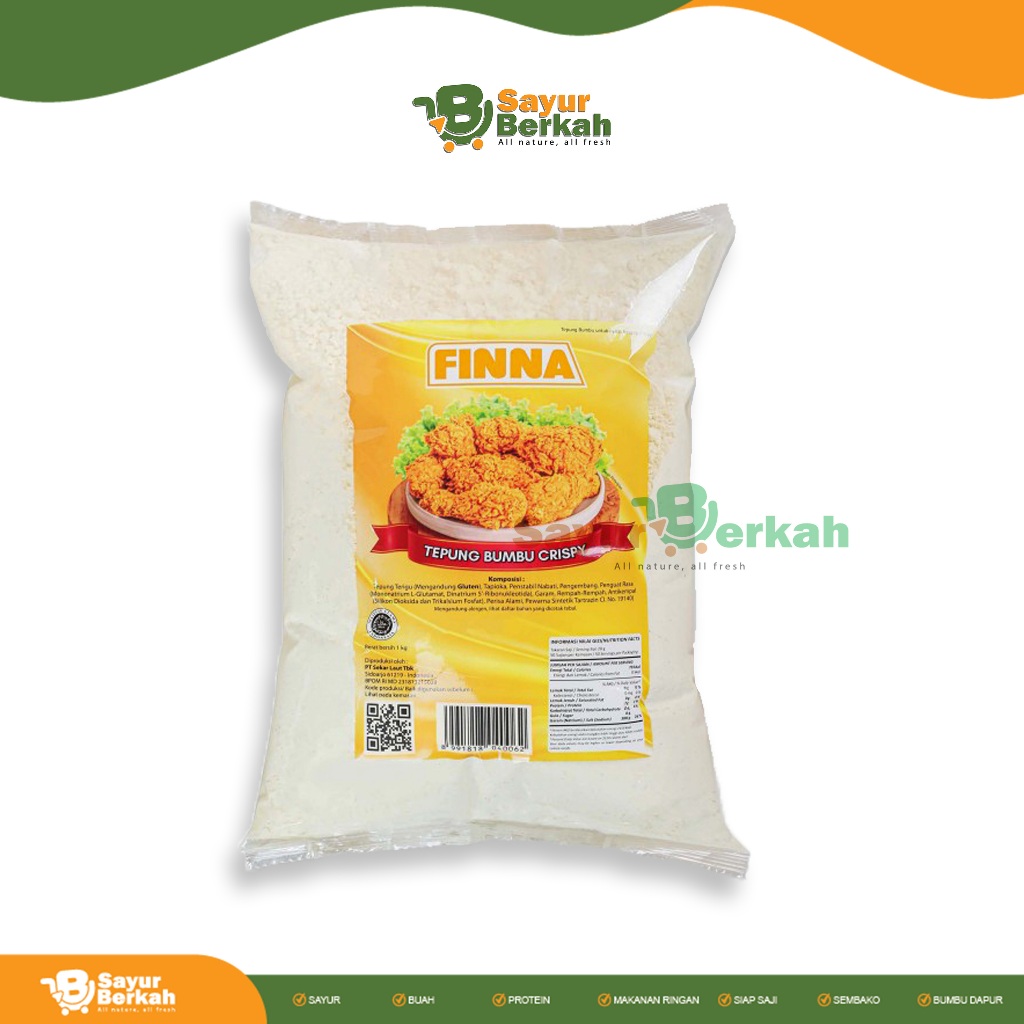 

Tepung Bumbu Crispy Finna - Berat 1kg