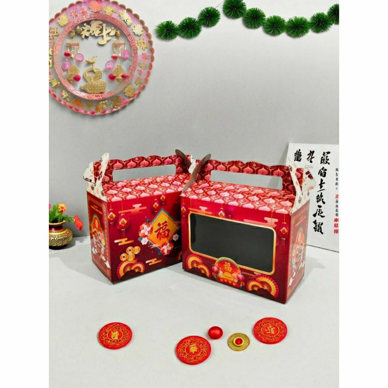 

Box Hampers Imlek Tenteng Gable Dus Sincia 3Jar