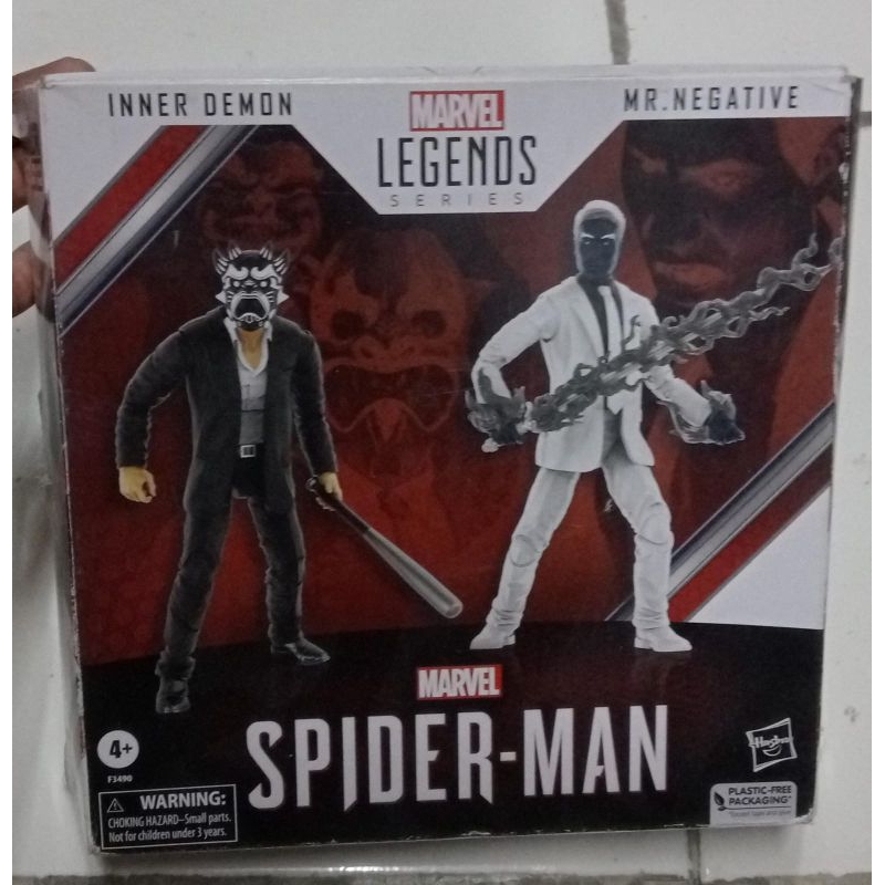 Marvel Legends Spider-Man Series mr negative Inner Demon action figure mainan new original baru hasb