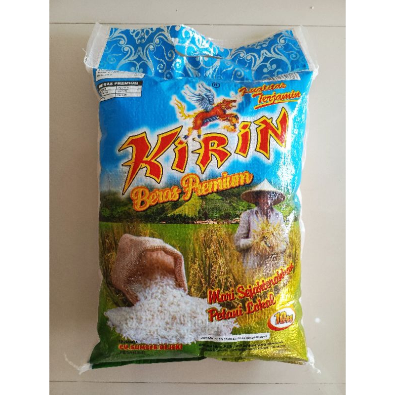 

Beras Premium Pulen Kirin 10kg