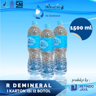 

RJ - R DEMINERAL 1500 ML - 1 DUS ISI 12 BOTOL