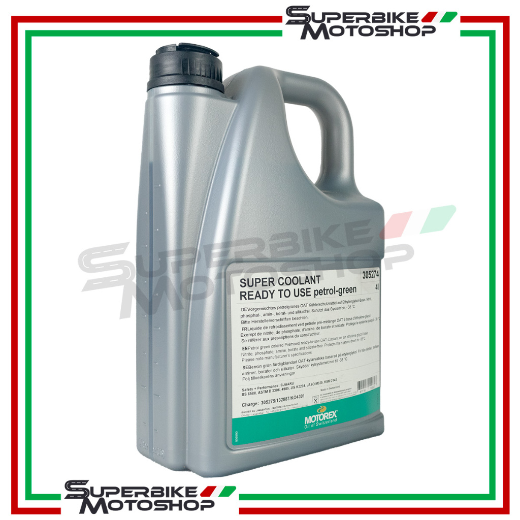Motorex Super Coolant Cairan Radiator isi 4 Liter