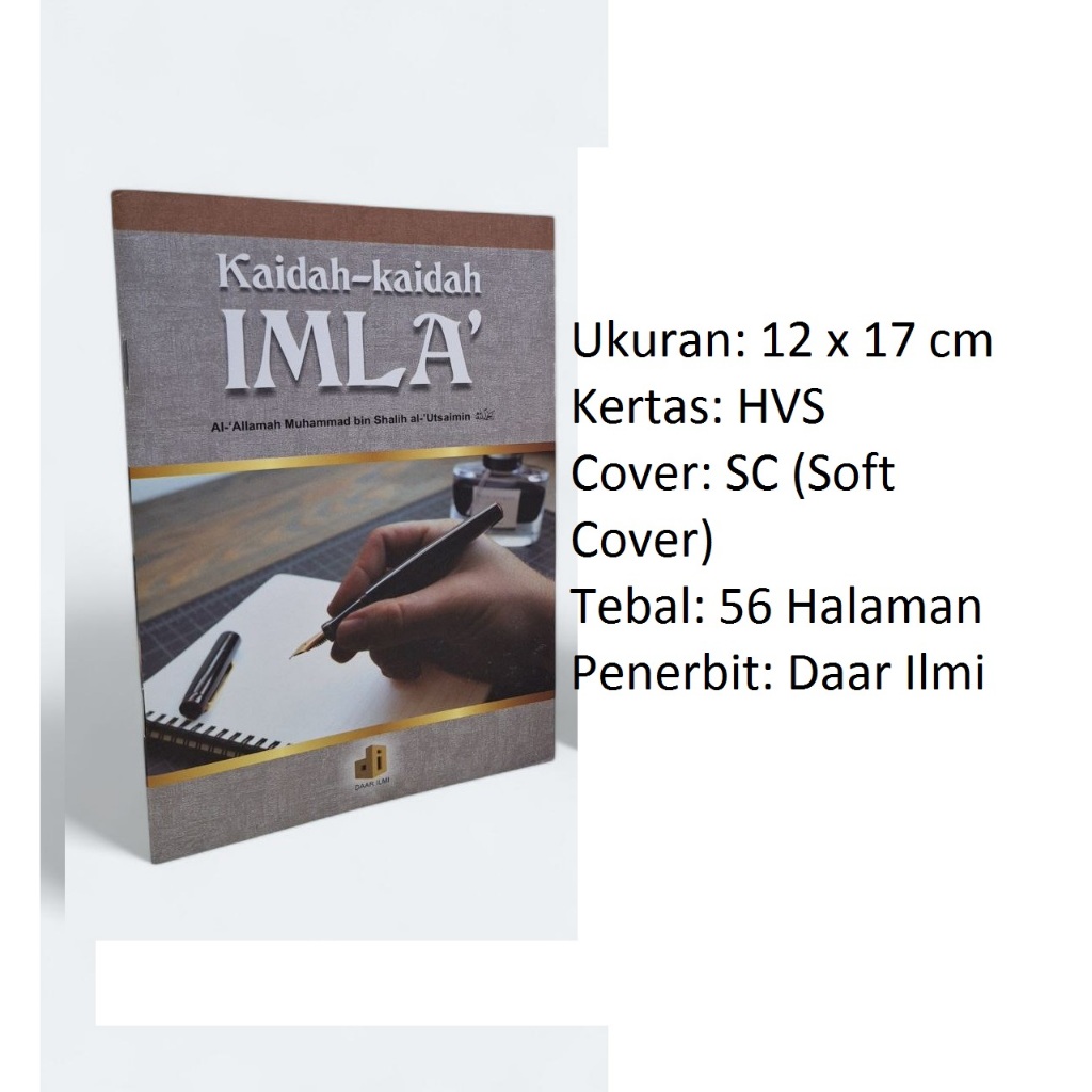 Buku Kaidah-Kaidah IMLA