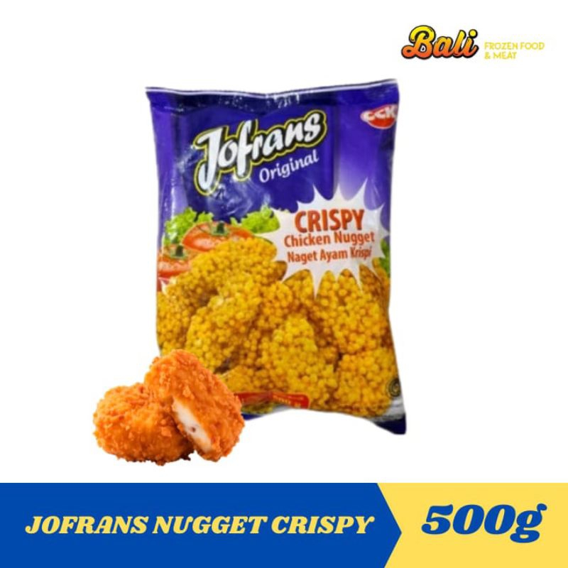 

Nugget jofrans crispy bubble 500g