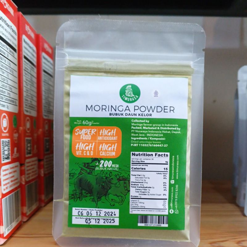 

Timurasa Moringa Powder / Bubuk Daun Kelor 60 gr